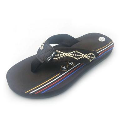 China Fashion outdoor indoor men \ sliver comfortable male brown upper material \ durable color summer sandals shoes factory the flip flop slipper for sale