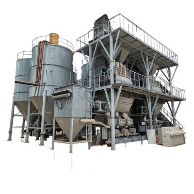 China Automatic Interior Dry Mortar Wall Putty Powder Mixing Equipment for sale