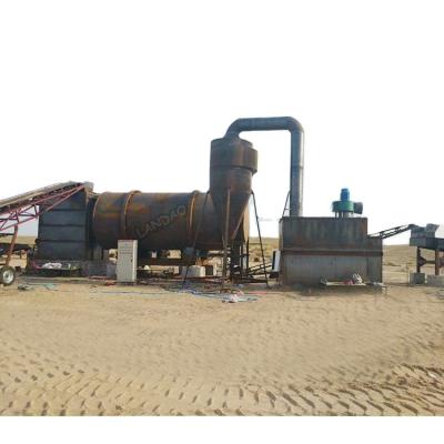 China Rotary Drum Dryer Garnet Sand Dryer Machine Dryer Cylinder Machine for sale