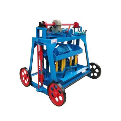 China Factory Price Brick Block Making Machine Small Scale Portable for sale