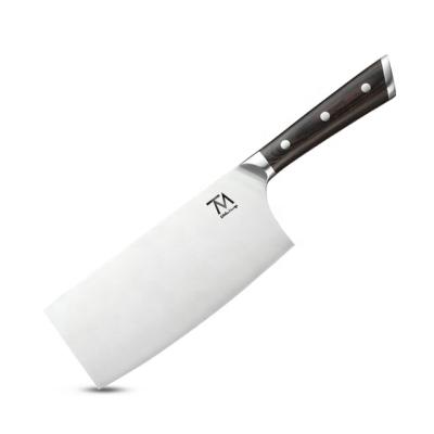 China Sustainable Professional Wholesale 7 Inch Multifunctional Chef Cleaver Knife Stainless Steel Kitchen Knives for sale