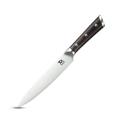 China Viable 8 Inch Professional Chef Cutting Cooking Sharp Chinese Meat Slicing Stainless Steel Slicing Knife for sale