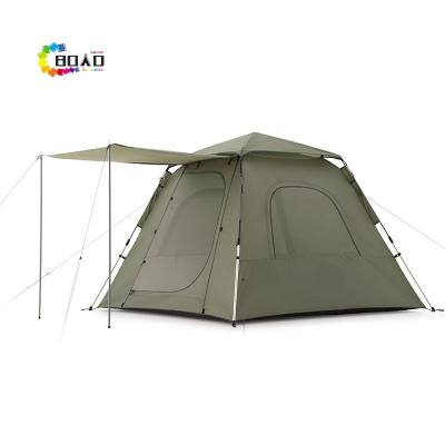 China Straight Bracing Type Outdoor Automatic Tent Camping Equipments UPF50+ Ango Automatic Pop Up Tent For Outdoor Camping 3 Man Automatic Tent for sale