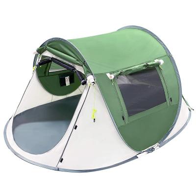 China Extended Type Vendor Custom Outdoor Pop Up Tents For Kids 4 Person 6 People Dome Automatic Camping Tent for sale