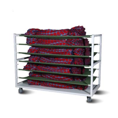 China Garment Factory Cloth Loose Processing Loose Type Cloth Trolley Canvas Cloth For Garment Factory Workshop for sale