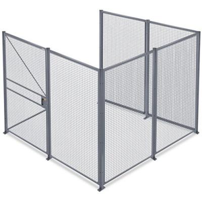 China Easily Assembled Warehouse Security Fencing /Wire Mesh Workshop Partition Garment /Apparel/Cutting Room for sale