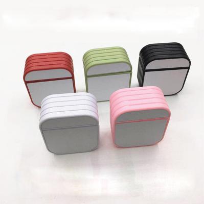 China Cute Solid Color DIY PC Silicon Light Weight Sublimation Heat Transfer Cute Earphone Case For Airpods for sale