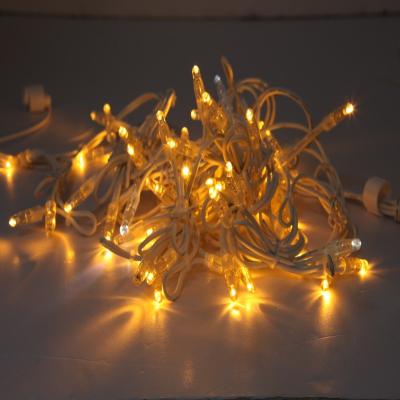 China PVC/rubber Holiday 10m Cool Outdoor Decoration Mini Christmas Tree Led String Light for sale