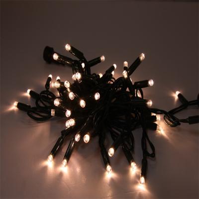 China Stretchable PVC/rubber Christmas lights, multiple-color LED string lights 10 meter wire led decorative strip twinkle fairy lights for sale