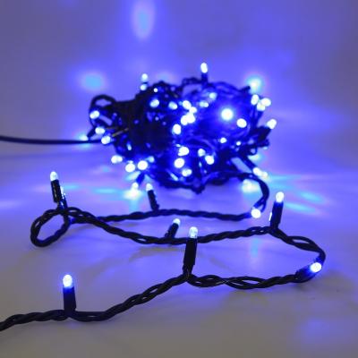 China Theme Park 100 Led Lightning String Light 10m 220V LED Copper String Light Waterproof IP65 Led String Light for sale