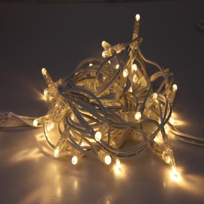 China Hot sale 12m180leds outdoor waterproof theme park led string light outdoor holiday decoration led string light for sale