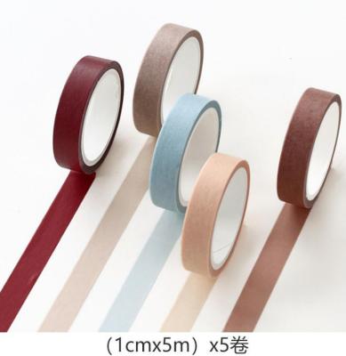 China kawaii waterproof custom simple washi vintage tape for sale