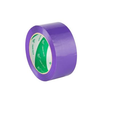 China Manufacturer Custom Size Waterproof and Purple Color Packing Sealing Tape for sale