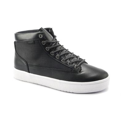 China OEM Fashion Trend High Quality Cheap Custom Black High Tops Mens Skateboarding Casual Shoes for sale