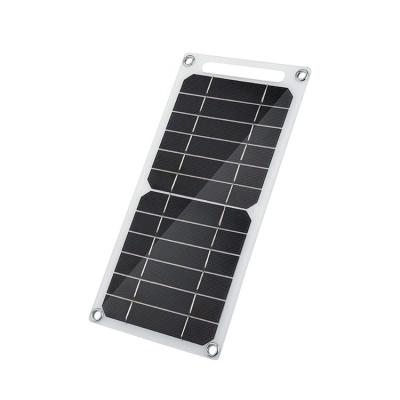 China Charge Cell Phones/Sports Cameras/Car/Boat/Laptop Batteries Off Grid Solar Power System Convenient Mini Solar Panel Connect to Cell Phone via Solar Charger USB Solar Panel for sale