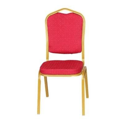 China Modern Wholesale Cheap Stackable Metal Banquet Chair With Gold Legs Chair Use For Hotel Wedding Chairs Furniture for sale