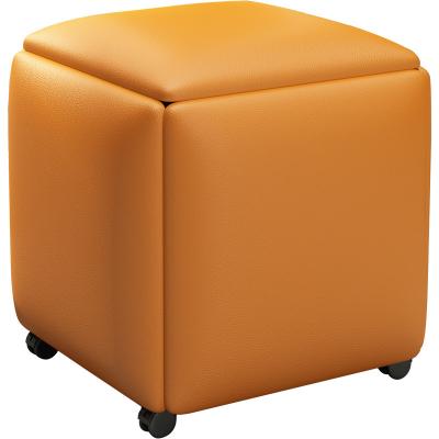 China (Other) Household Multifunctional Combination Chair RTS Rubik's Cube Creative Hot-selling Adjustable Metal Variable Stool With Storage Folding Stool for sale