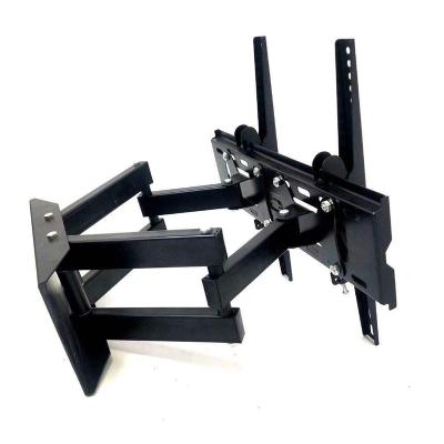 China Universal High Quality _26_-55 TV Bracket Steel Home Use Stronger Professional Black TV Stand Wall Mount Bracket for sale