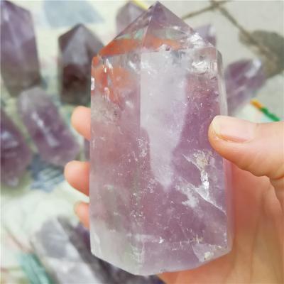 China China Good Price Natural Polished Crystal Point Raw Quartz Healing Amethyst for sale