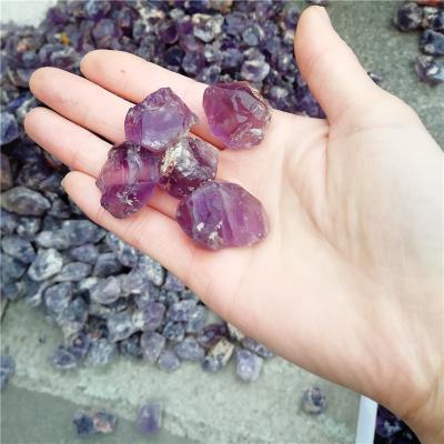 China China Wholesale Natural Amethyst Beautiful Tumbled Stone Clastic Crystal Gravel for sale