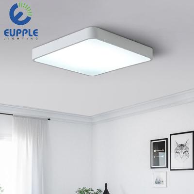 China Surface Mounted Multi Color Housing Square Shape Ceiling Mount Light Fixture Hot Sales For Bedroom for sale