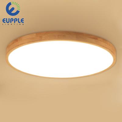 China New Modern Base Outdoor Mounted Slim Indoor Wood Light For Home House for sale