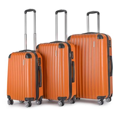 China Custom ABS Hard PC Luggage ODM and OEM Luggage Trolley Suitcase Set Hand Travel Bags for sale