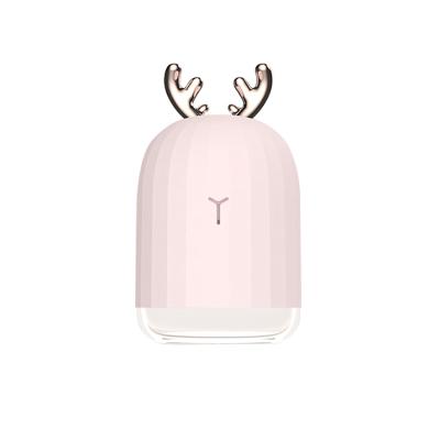 China Feel Cozy 2021 Promotional Gift 3 in 1 Portable Mini USB Cute Rabbit and Deer Air Humidifier Aroma Diffuser 220mL for sale