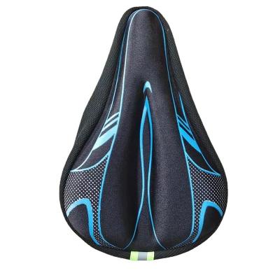 China Single Equipment Bicycle Mount Cushion Cover Soft Seat Cover Cushion Mountain Bike Super Silicone Thickened Cushion Soft Seat for sale