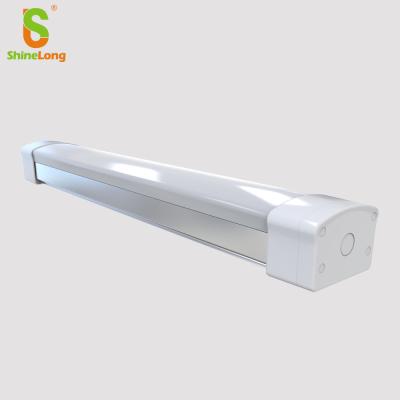 China Linear Garage ShineLong IP65 Waterproof Light Fixture 40W 60W 80W Led Tri Proof Light for sale