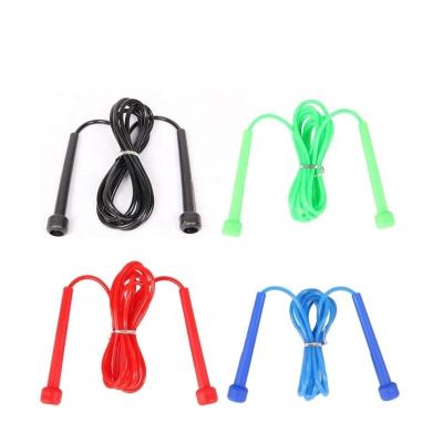 China Speed ​​JY Custom 5mm Skipping Rope PVC Fast Plastic Jump Rope for sale