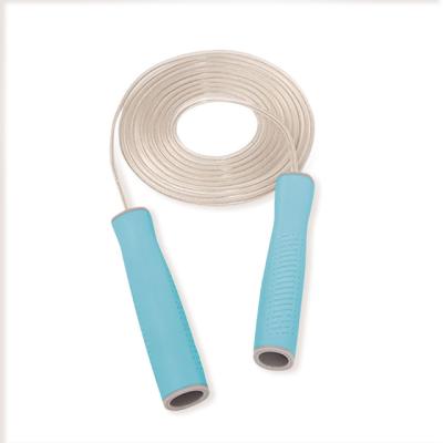 China Fast Popular Speed ​​JY 10ft Heavy Silicone Handles Jump Rope for sale