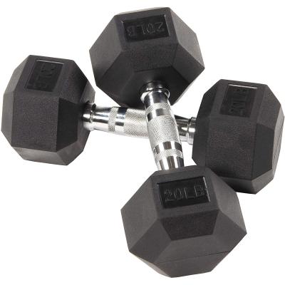 China Cheap Home Use Hex Dumbbells Gym Mancuerde de hierro fundido set Hex Dumbells conjunto mancuerna for sale