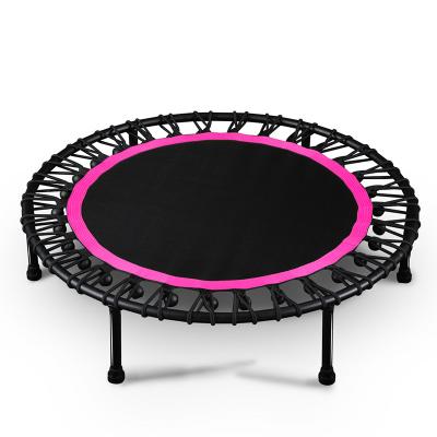 China Without Bungee Fences Indoor Trampoline Jumping Rebounder 40 Inch Protective Net Fitness JY Factory Direct for sale