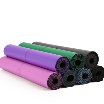 China Envelope Logo Paper Color Printing Feature Customized Box Eco-friendly PU Yoga Mat Rubber Yoga Mat Natural Laser Cotton Toxic for sale