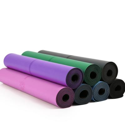 China Eco Friendly Custom Yoga Mat Printed From Yoga Pilate Exercise PU Natural Rubber for sale