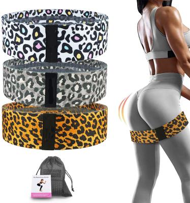 China Durable Fabric Booty Exercise Bands Thick Fitness At Home Make Your Own Resistance Bands Measurements for sale