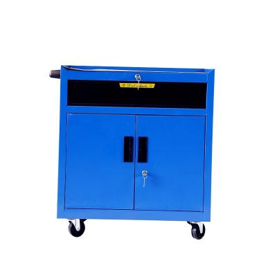 China Heavy Duty Cold Rolled Steel Plate Tool Storage Garage Workbench and Tool Cabinets Trolley with Drawers for Garage and Workshop for sale