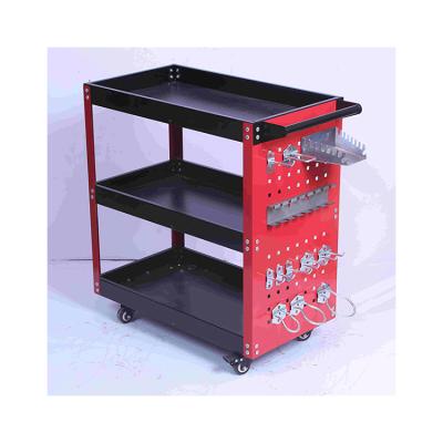 China Cold Rolled Steel Tool Storage Cart Hot Selling Best Selling Strong Load Bearing Tool Cart for sale