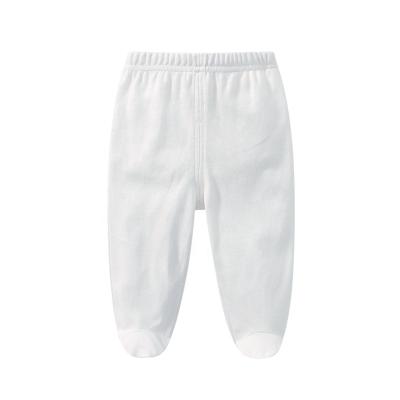 China Unisex Anti-pilling Baby Pants Newborn Long Pants Baby Boy Full Length Pants for sale