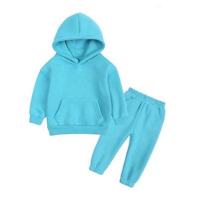 China Professional Manufacture Breathable Polyester Plus Size Child Casual Cotton Hoodie Set for sale