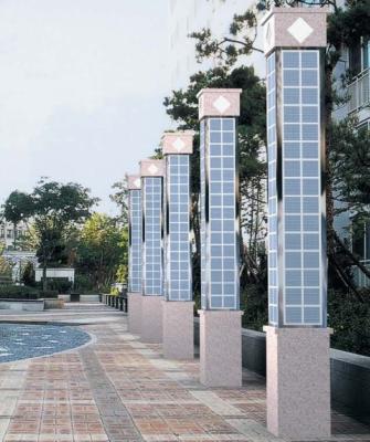 China ROAD hot selling new products standing solar lamp for garden made in china for sale