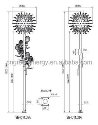 China sky garden lamp 006 for sale