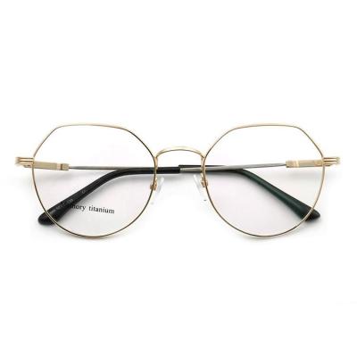 China For SUNNY New Fashion Eyewear Classic Vintage Round Retro Women Men Metal Optical Glasses Reading Glasses for sale