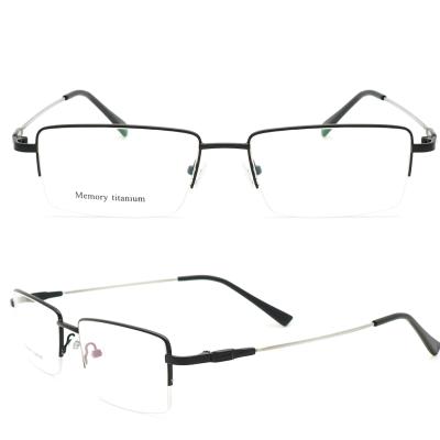 China For Reading Glasses Customized Optical Frame Rimless Glass Frame Unisex Eyewear Professional Good Price for sale