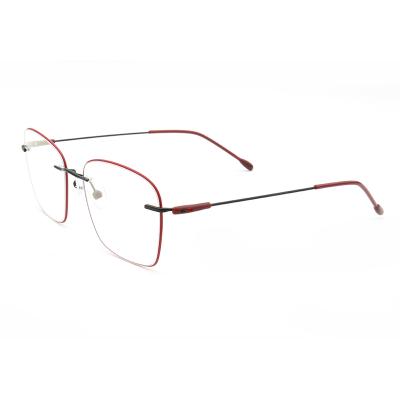 China Fashion Rimless Frame Reading Glasses Simple SUNNY High Quality Computer Glasses For Men And Women for sale