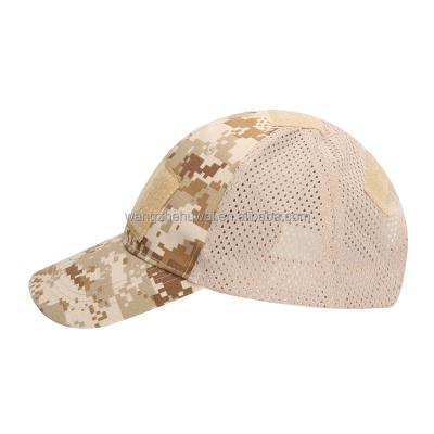 China Camo Military Trucker Hats Cotton COMMON Empty Army Mesh Camouflage Custom Logo Hunting Manufacturer OEM Tactical Hats for sale