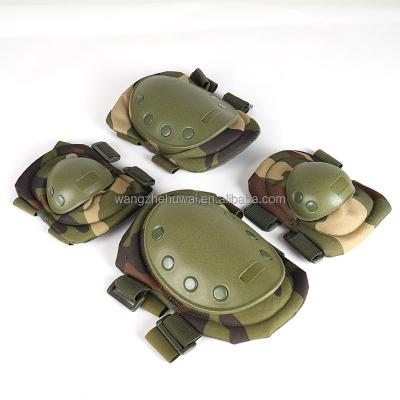 China Tactical Military Military Supplies Protective Knee & Elbow Pads Knee Brace 4 Pieces/Set For Airsoft Paintball for sale