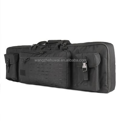 China Tactical Abrasion Resistance 600D Polyester Durable Gun Bag Shooting Duffle Gun Chain Bag for sale