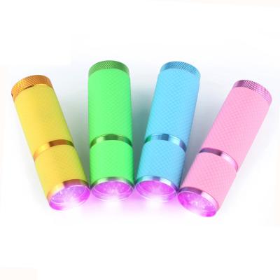 China Portable UV Cheap Design LED Flashlight Nail Lamp For Gel Nail Polish Nail Dryer for sale